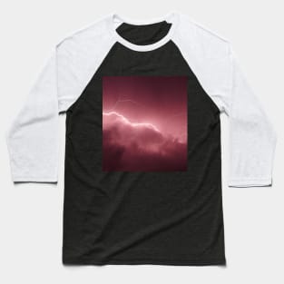 lightning in the clouds Baseball T-Shirt